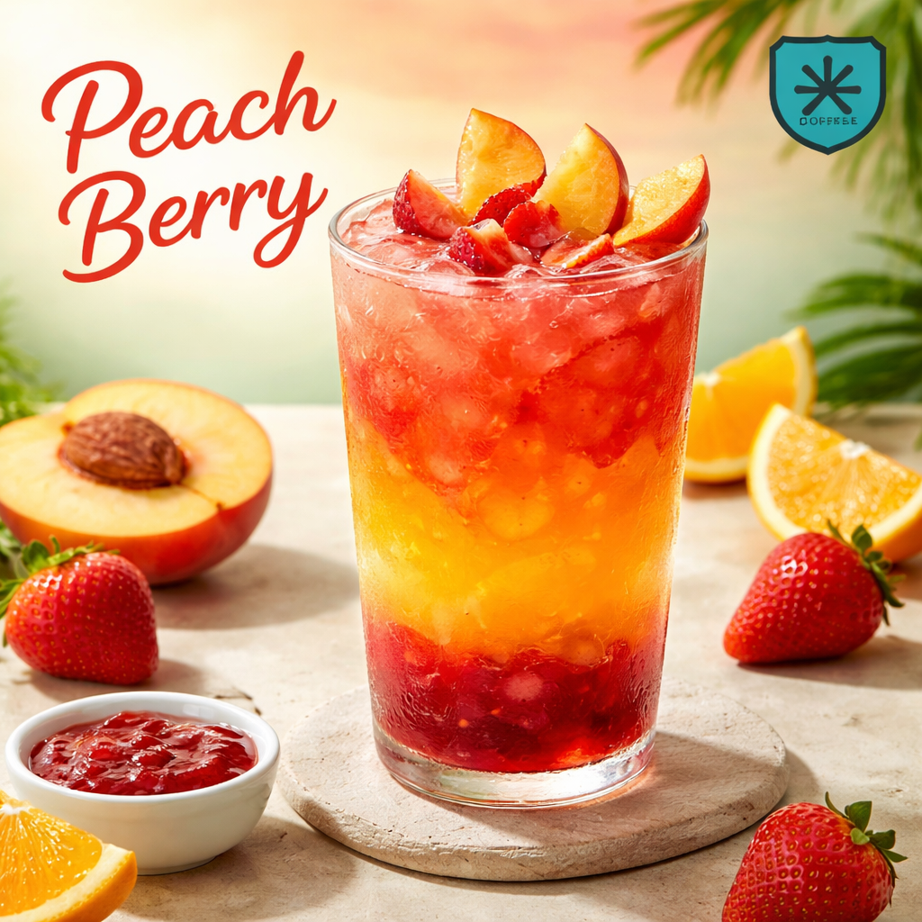 Peach Berry Djournal Coffee